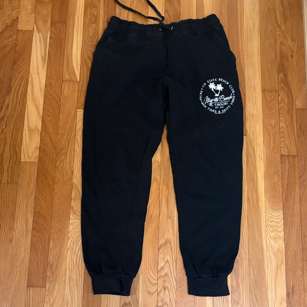 Black Kids Jogger Pants